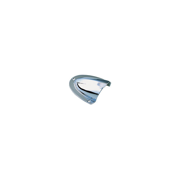 Seachoice 16201 Chrome Plated Brass Clam Shell Ventilator - 3-3/4" x 1-7/8"