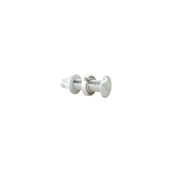 Seachoice 17921 Cable Thru Hull Fitting - White 1/4" Slot, 1-1/4" Flange