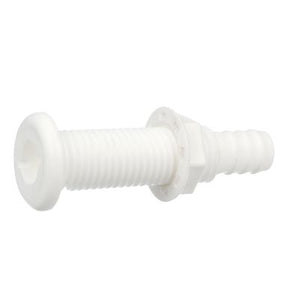 Seachoice 18161 Extra Long Plastic Thru-Hull, White
