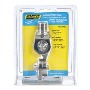 Seachoice 19531 4-Way Antenna Ratchet Mount - Stainless Steel