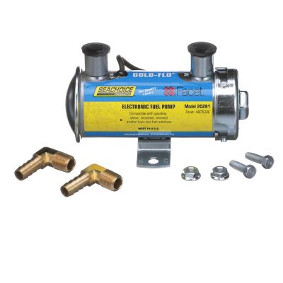 Seachoice 50-20291 20291 Gold-Flo High Performance Electronic 34 GPH Fuel Pump Kit 5.5 - 4 PSI