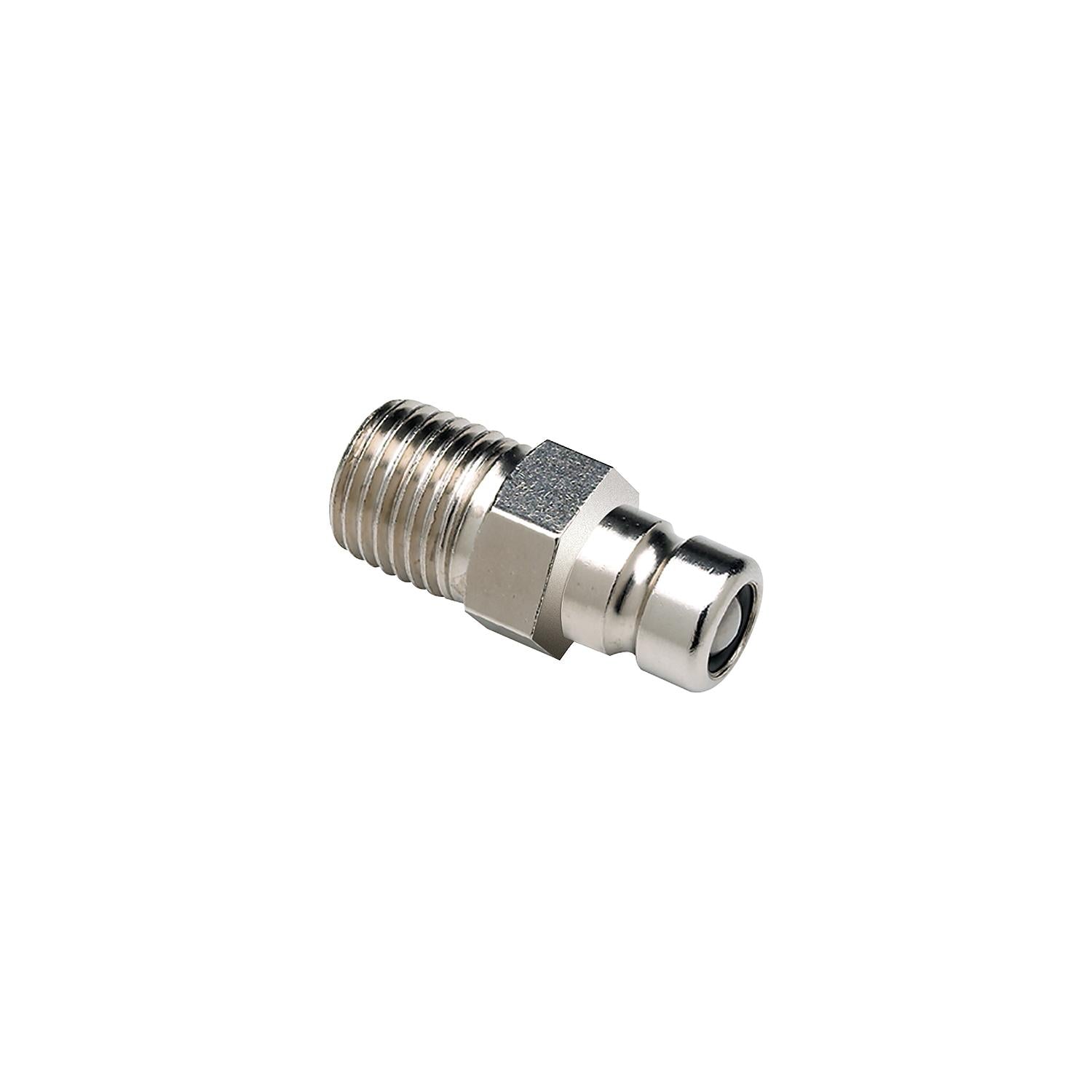 Seachoice 20481 Deluxe Fuel Connector For Honda, Chrome Plated Brass - Male Tank Fitting 1/4