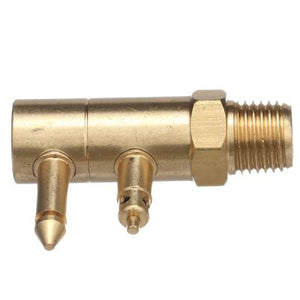 Seachoice 20501 Fuel Connector For BRP/Evinrude/Johnson, Brass - Male Tank Fitting 1/4