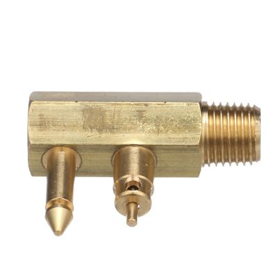 Seachoice 20651 Deluxe Fuel Connector For Yamaha/Mercury/Mariner, Brass - Male Tank 1/4