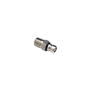 Seachoice 20691 Deluxe Fuel Connector For Chrysler/Force, Chrome Plated Brass - Male Tank Fitting 1/4