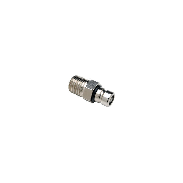 Seachoice 20691 Deluxe Fuel Connector For Chrysler/Force, Chrome Plated Brass - Male Tank Fitting 1/4" NPT