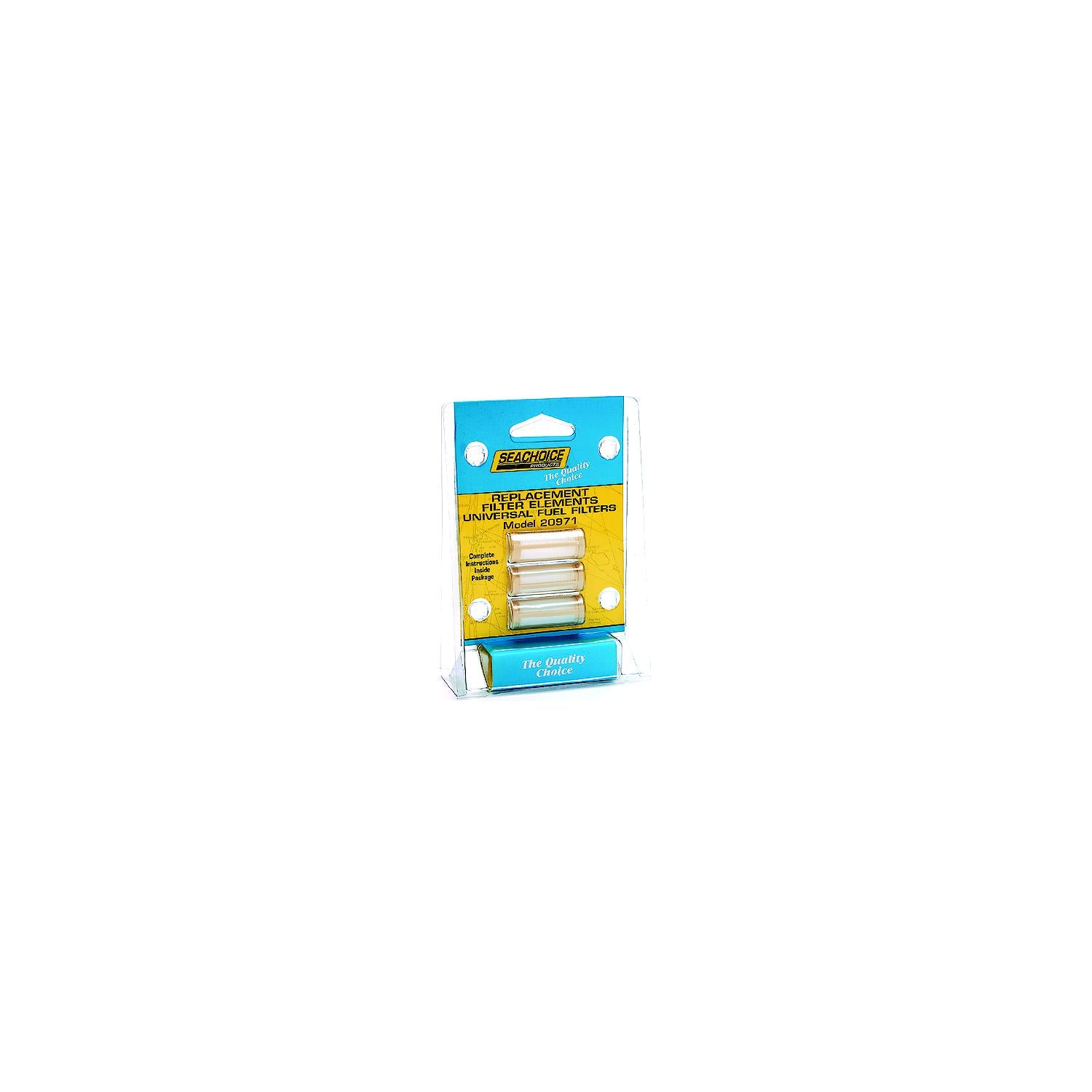Seachoice 20971 Replacement Filters Only For 20941 In-Line Fuel Filter (Pack of 3)