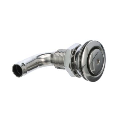 Seachoice 50-23061 90 Degree Stainless Steel Flush Mount Fuel Vent for 5/8