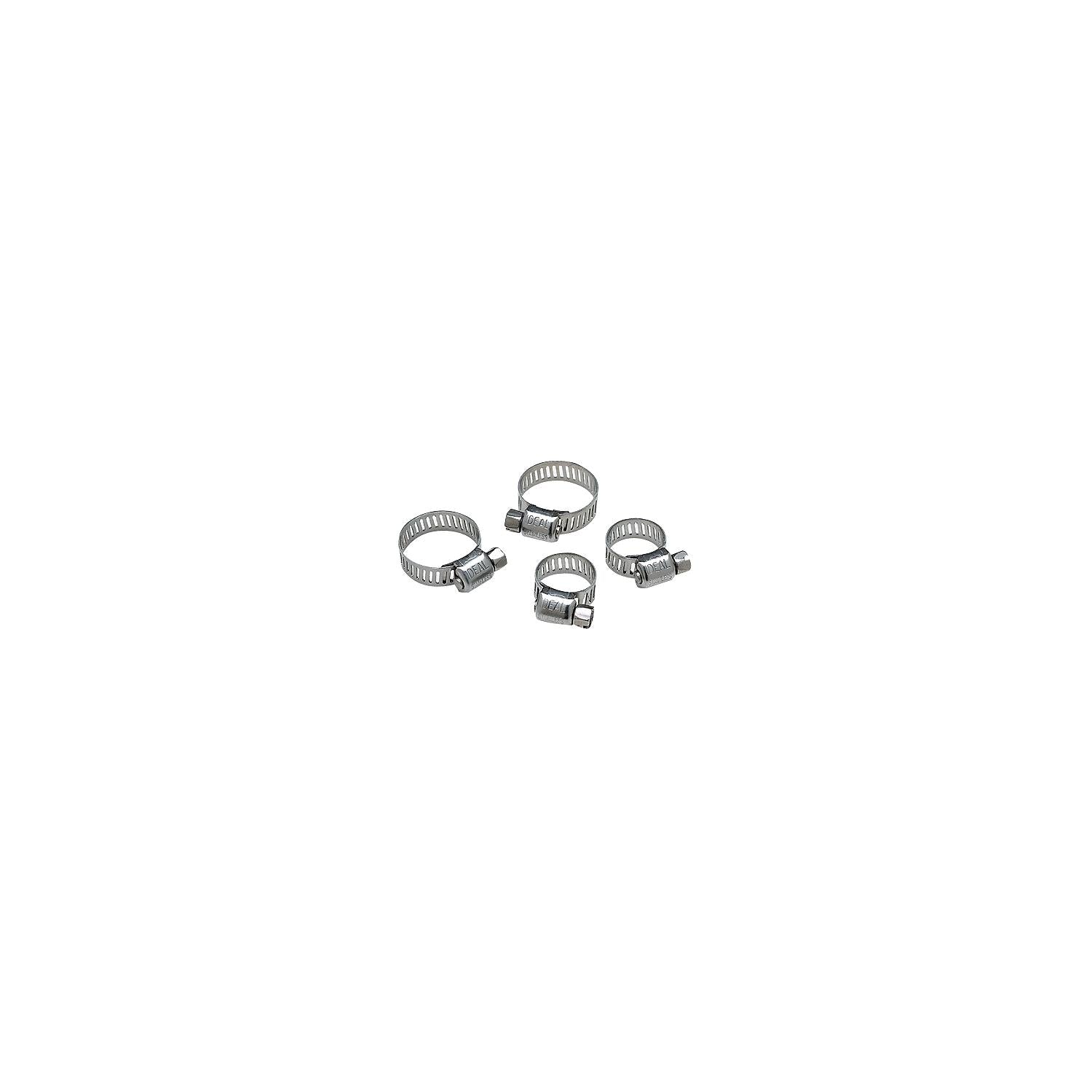 Seachoice 23431 Stainless Steel Hose Clamp Set (Includes 2 each of 7/32-5/8