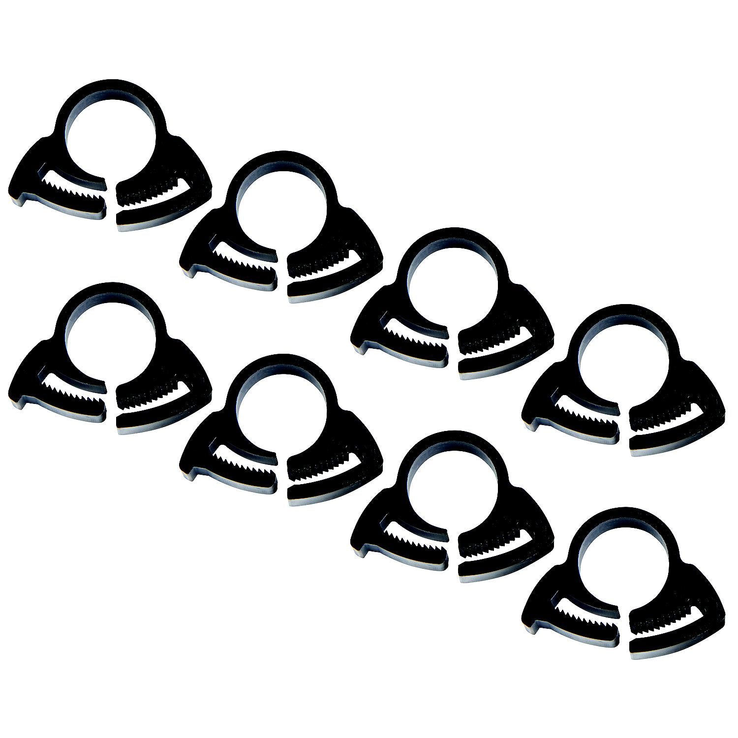 Seachoice 56370 23471 â€“ #8 Snap Clamps 8-Pack