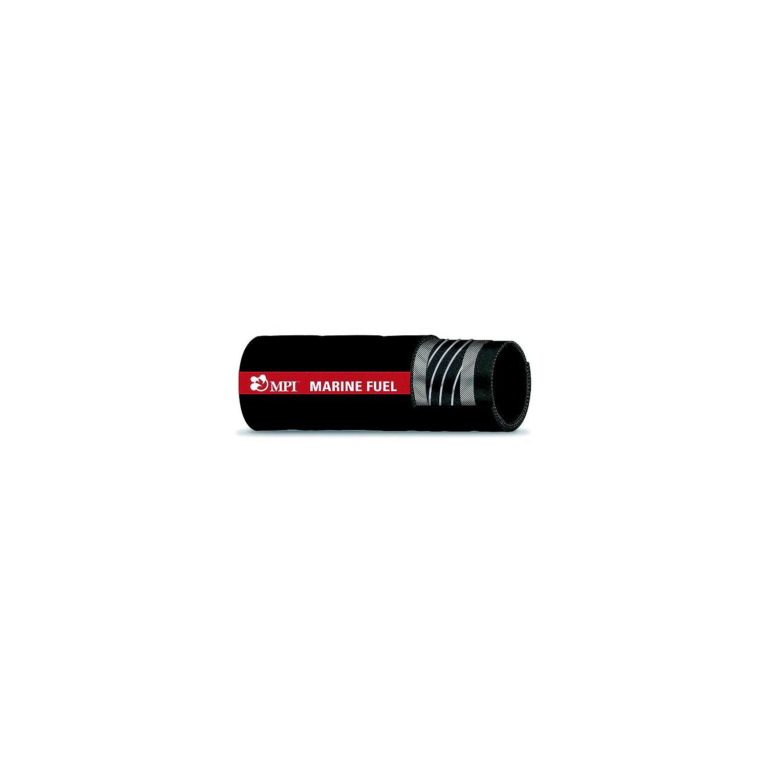 Seachoice 350-1123 23711 Type A2 Hardwall Single Wire Fuel Tank Fill Hose - 350 Series, 1-1/2
