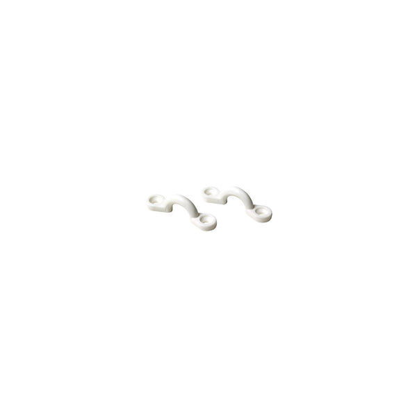 Seachoice 28871 White Nylon Eye Strap, 4/Card