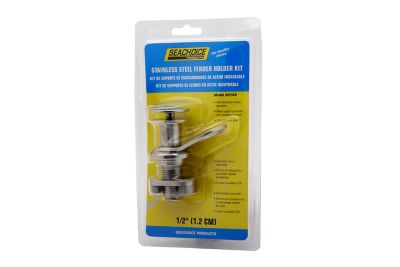 Seachoice 30143 30146, Stainless Steel Fender Holder Kit, 1/2"