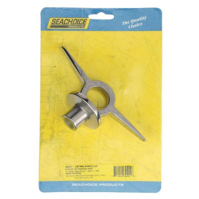 Seachoice 30241 Stainless Steel Lifting Ring With Cleat 6" 1-1/8" Eye