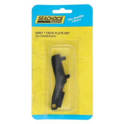 Seachoice 32651 Black Poly Carb Deck Plate Key For 1-1/4