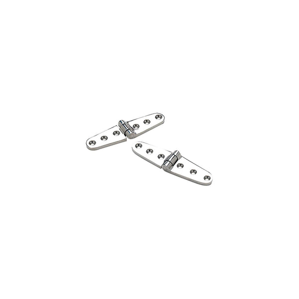 Seachoice 33811 Stainless Steel Strap Hinges (1 Pair Per Pack)
