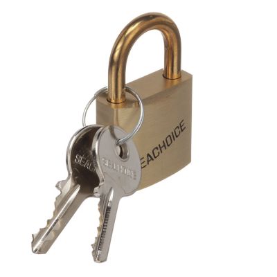 Seachoice 37231 2" Solid Brass Body Padlock - Single Lock