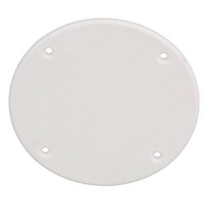 Seachoice 50-39601 Polypropylene Cover Plate Arctic White OD: 5-5/8
