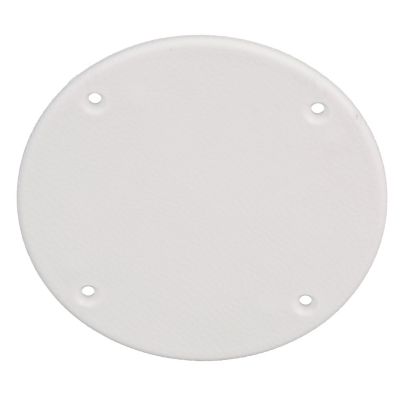 Seachoice 50-39601 Polypropylene Cover Plate Arctic White OD: 5-5/8