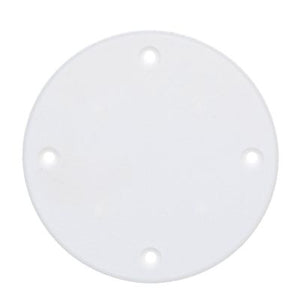 Seachoice 50-39621 Polypropylene Cover Plate Arctic White OD: 4-1/8