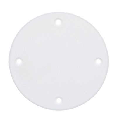 Seachoice 50-39621 Polypropylene Cover Plate Arctic White OD: 4-1/8