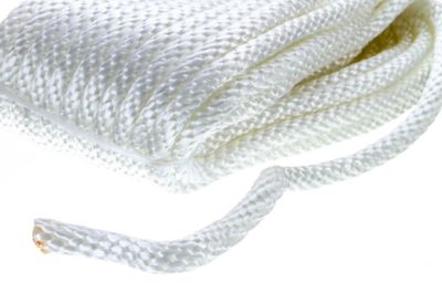 Seachoice 40231 Solid Braid Nylon Anchor Line White, 3/8" x 50'