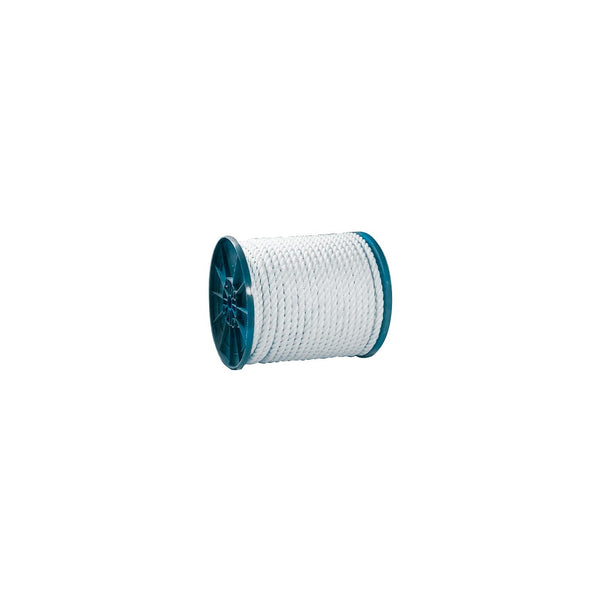 Seachoice 40800 Twisted Nylon Rope, White, 3/8" x 600'