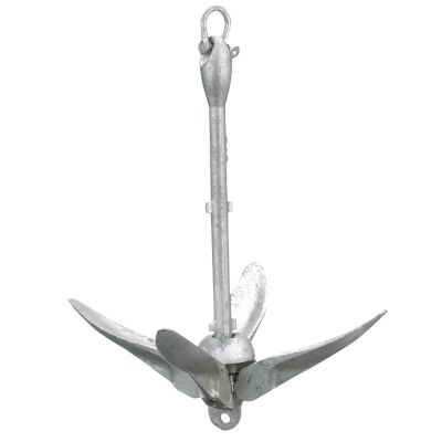 Seachoice 50-41020 41020 Galvanized Folding Grapnel Anchor, 7 lbs.