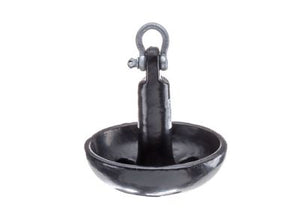 Seachoice 50-41220 Mushroom Anchor Black Vinyl Coated / 10 lbs.