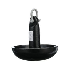 Seachoice 50-41260 Mushroom Anchor Black Vinyl Coated / 15 lbs.