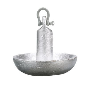 Seachoice 41350 Mushroom Anchor Aluminum Painted / 20 lbs.