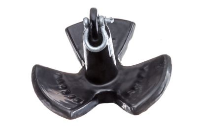 Seachoice 41520 Black Vinyl Coated River Anchor, 20 lbs.
