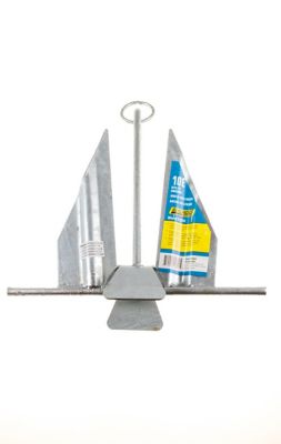 Seachoice 41620 Hot Dipped Galvanized Utility Anchor, Size 10E