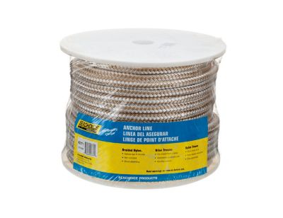 Seachoice 42371 Double Braid Nylon Anchor Line