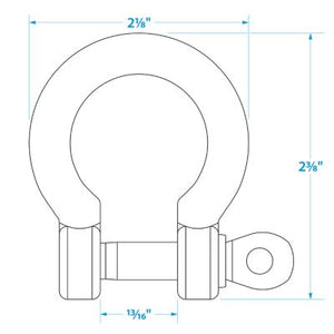 Seachoice 43181 Stainless Steel Anchor Shackle