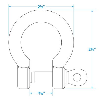 Seachoice 43181 Stainless Steel Anchor Shackle