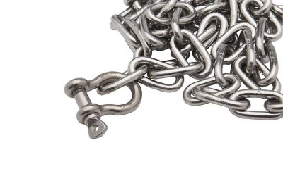Seachoice 44103 Stainless Steel Anchor Lead Chain, 3/16