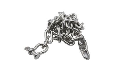 Seachoice 44123 Stainless Steel Anchor Lead Chain, 1/4