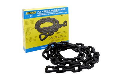 Seachoice 44443 Black PVC Coated Galvanized Anchor Lead Chain 5/16