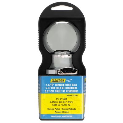 Seachoice 50-51361 Chrome Plated Steel Trailer Coupler Ball