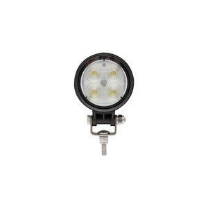 Seachoice TLL30FBSCH 51601 LED Flood Beam Round Work Light, 12/24V, Black Housing, 4 LEDs
