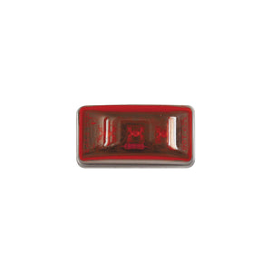 Seachoice MCL95RSSCH Led Sealed Stud Mount Side Marker/Clearance Light Red