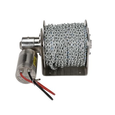 Seachoice 6016 53727 Stainless Steel Drum Winch Kit, Deluxe Series 2000