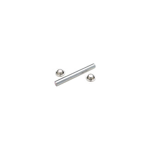 Seachoice 55701 Zinc Plated Steel Roller Shaft Includes 2 Pal Nuts
