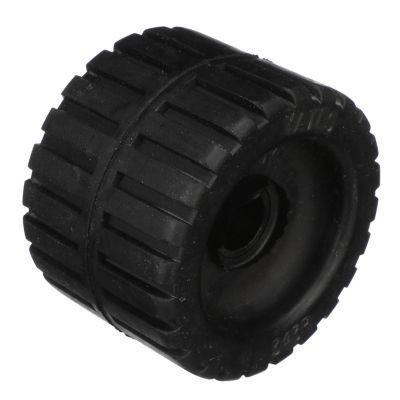 Seachoice 56330 Black Rubber Ribbed Roller 4-3/8