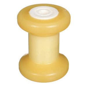 Seachoice 56480 Non-Marking TP Yellow Rubber Spool Roller