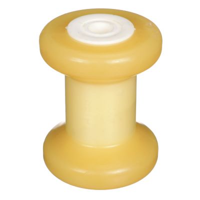 Seachoice 56480 Non-Marking TP Yellow Rubber Spool Roller