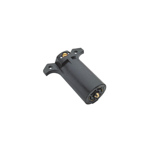 Seachoice 57891 7-Way Round RV Style Trailer Connector Side
