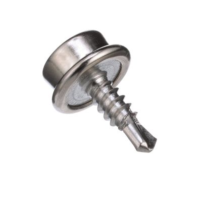 Seachoice BP9786SC 59387 Button Stud Self-Drilling Screw 1/2", 50/pk