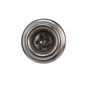 Seachoice BP7250SC Stainless Steel Button Stud With Tapping Screw #8 x 3/8